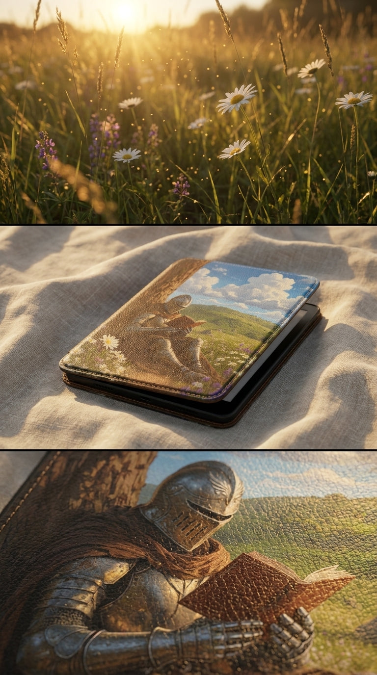 Quiet Pages of the Knight – Kindle Case
