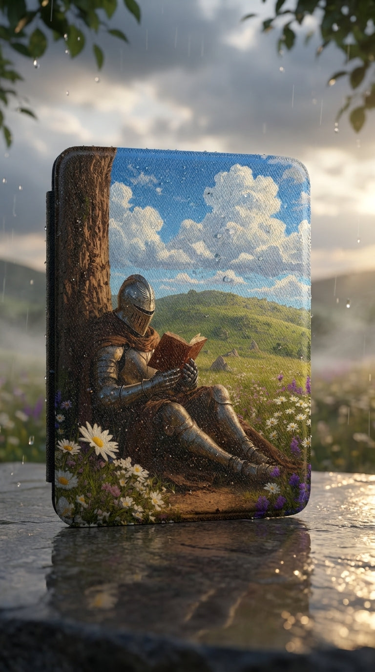 Quiet Pages of the Knight – Kindle Case