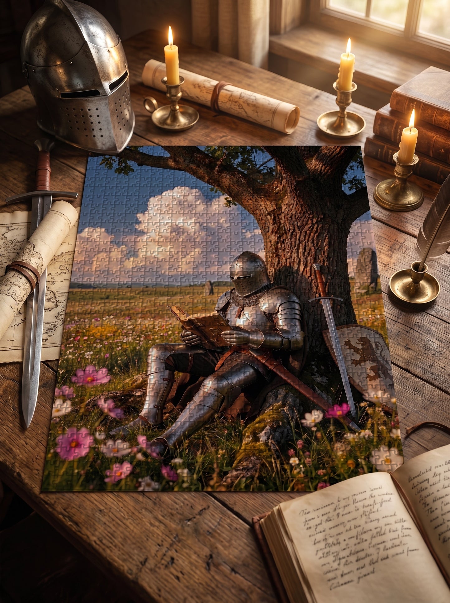 The Reader in Steel